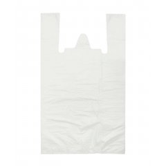 Пакет Майка 40см(+18)*70см, 30мкм, белая