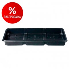 Поддон под кассеты 6 ячеек (3 вставки) 446*240*66мм (0,7мм), PS
