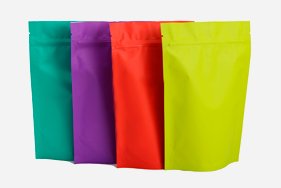 Цветные пакеты Дой пак с Zip Lock