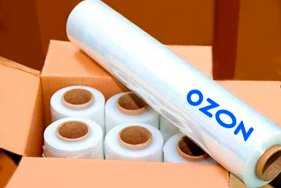 Белая стрейч пленка для OZON